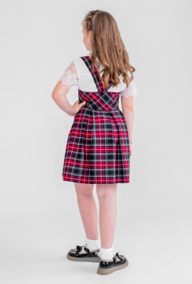 Сарафан с регулируeмыми лямками на молнии